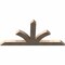 Ekena Millwork Richland Smooth Timber Gable Bracket, Douglas Fir, 72"W x 36"H x 3 1/2"D x 5 1/2"F, 12/12 Pitch GBW072X36X0406RIC00SDF - alternate 4